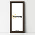 Panorama Style Walnut Oslo Photo Frame Panoramic Picture Frames