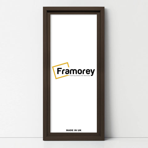 Panorama Style Walnut Oslo Photo Frame Panoramic Picture Frames