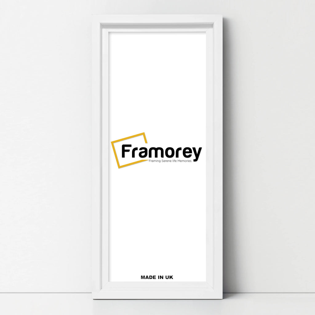 Panorama Style White Oslo Photo Frame Panoramic Picture Frames