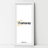 Panorama Style White Oslo Photo Frame Panoramic Picture Frames