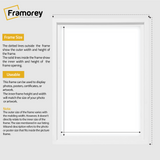 White Picture Frame Oslo Style Photo Frames Poster Frames