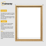 Oak Picture Frame Oslo Style Photo Frames Wall Art Poster Frames