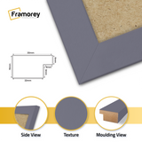 Purple Picture Frame Wall Décor Frames