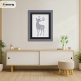Purple Picture Frame with Black Mount