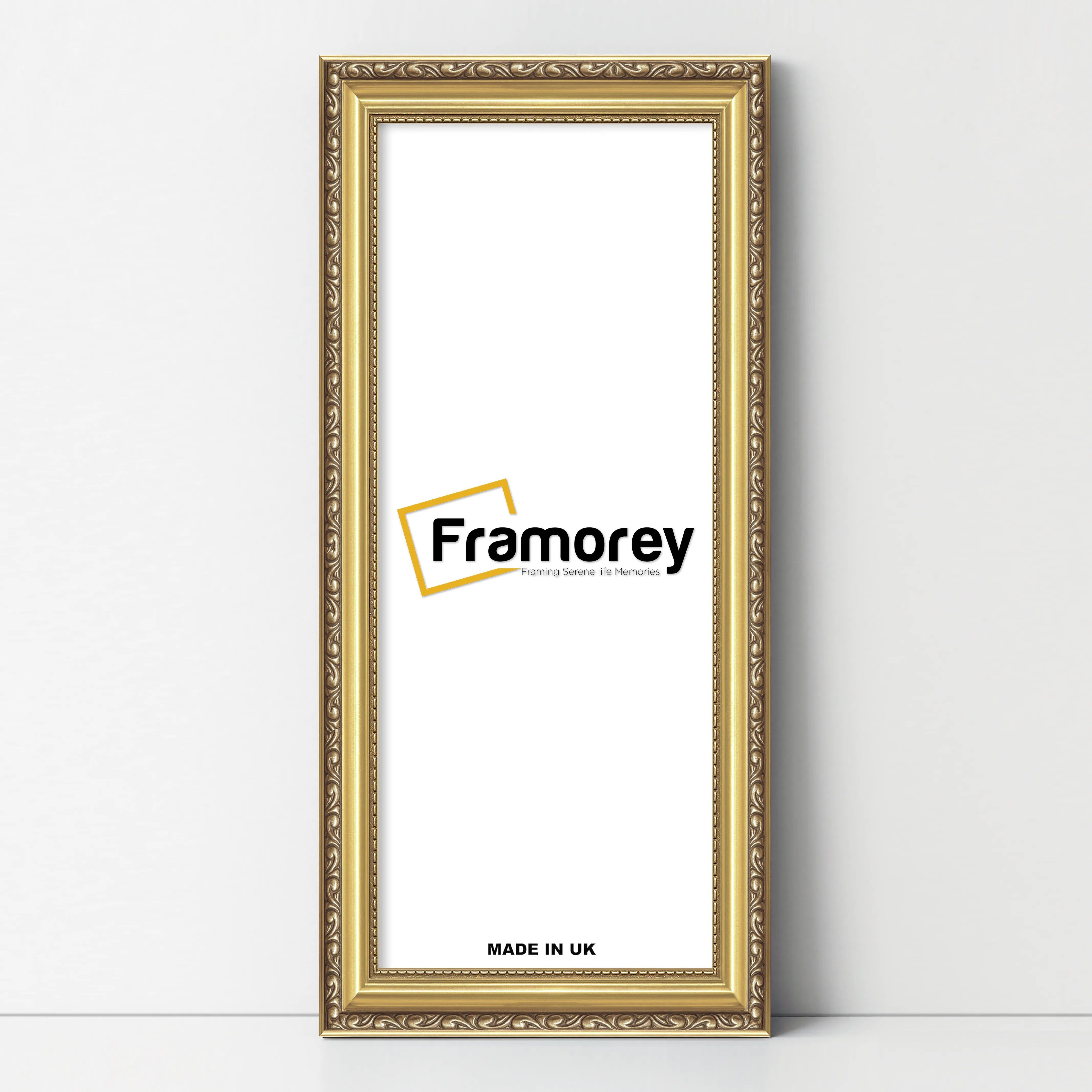 Shabby Chic Effect Panoramic Style Gold Photo Frame Picture Frame