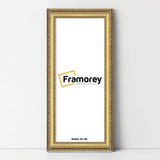 Shabby Chic Effect Panoramic Style Gold Photo Frame Picture Frame