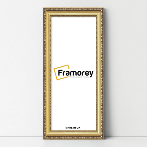 Shabby Chic Effect Panoramic Style Gold Photo Frame Picture Frame