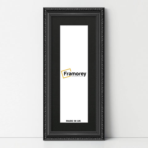 Panoramic Size Black Picture Frame Shabby Wall Frames With Black Mount