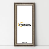 Shabby Chic Effect Panoramic Style Gun Metal Photo Frame Picture Frame