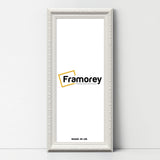Shabby Chic Effect Panoramic Style White Photo Frame Picture Frame