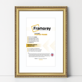 Gold Shabby Ornate Picture Frame Wall Art Photo Frames With White Mount