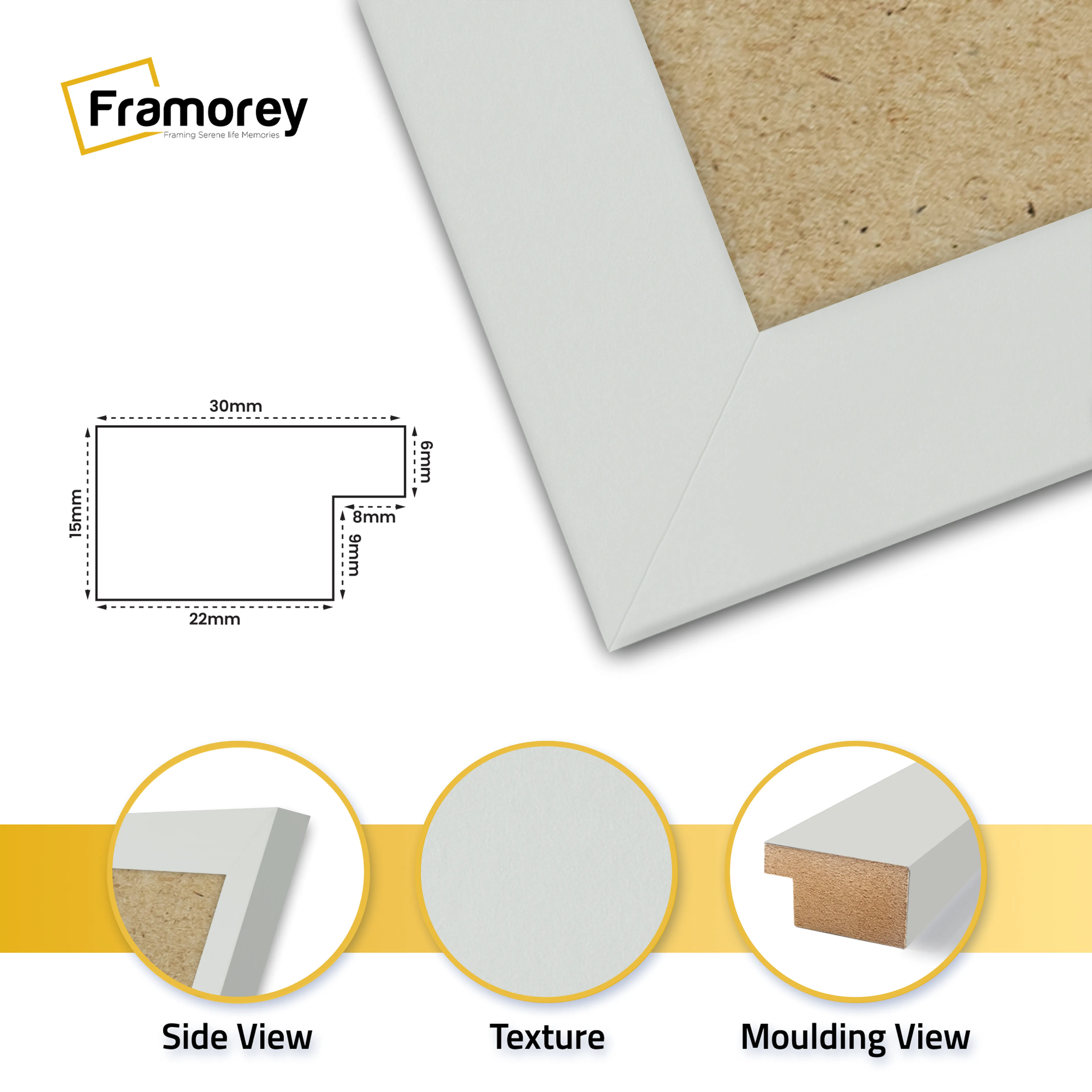 Panoramic Size Silver Picture Frames Wall Decor Frame