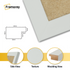Panoramic Size Silver Picture Frames Wall Decor Frame
