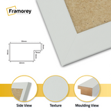 Panoramic Size Silver Picture Frames Wall Decor Frame