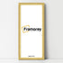 Panoramic Size Glitter Sparkle Gold Photo Frames Wall Art Frame