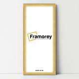 Panoramic Size Glitter Sparkle Gold Photo Frames Wall Art Frame