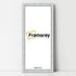 Panoramic Size Glitter Sparkle Silver Photo Frames Wall Art Frame