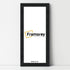 Panoramic Step Style Black Picture Frame Wall Art Poster Frame
