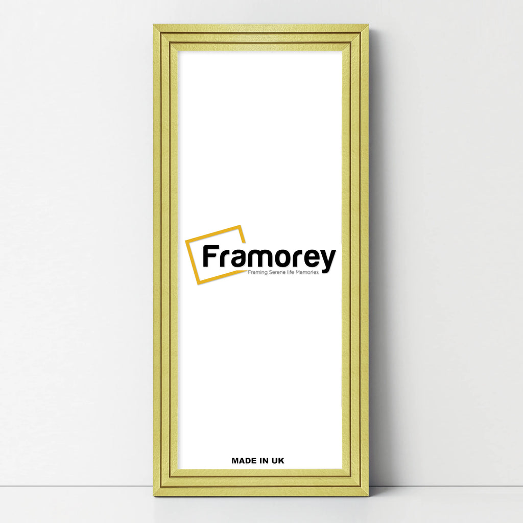 Panoramic Step Style Gold Picture Frame Wall Art Poster Frame