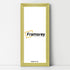 Panoramic Step Style Gold Picture Frame Wall Art Poster Frame