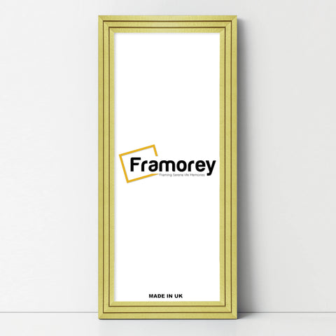 Panoramic Step Style Gold Picture Frame Wall Art Poster Frame