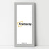 Panoramic Step Style Grey Picture Frame Wall Art Poster Frame
