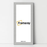 Panoramic Step Style Grey Picture Frame Wall Art Poster Frame