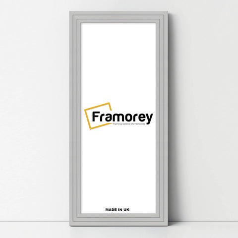 Panoramic Step Style Grey Picture Frame Wall Art Poster Frame