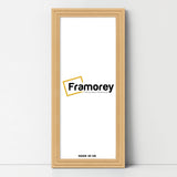 Panoramic Step Style Oak Picture Frame Wall Art Poster Frame