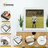 Swept Style Square Size White Picture Frame Wall Decor Photo Frame