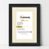 Swept Style Black Picture Frame Wall Décor Photo Frame With Ivory Mount