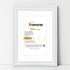 Swept Style White Picture Frame Wall Decor Photo Frame With White Mount