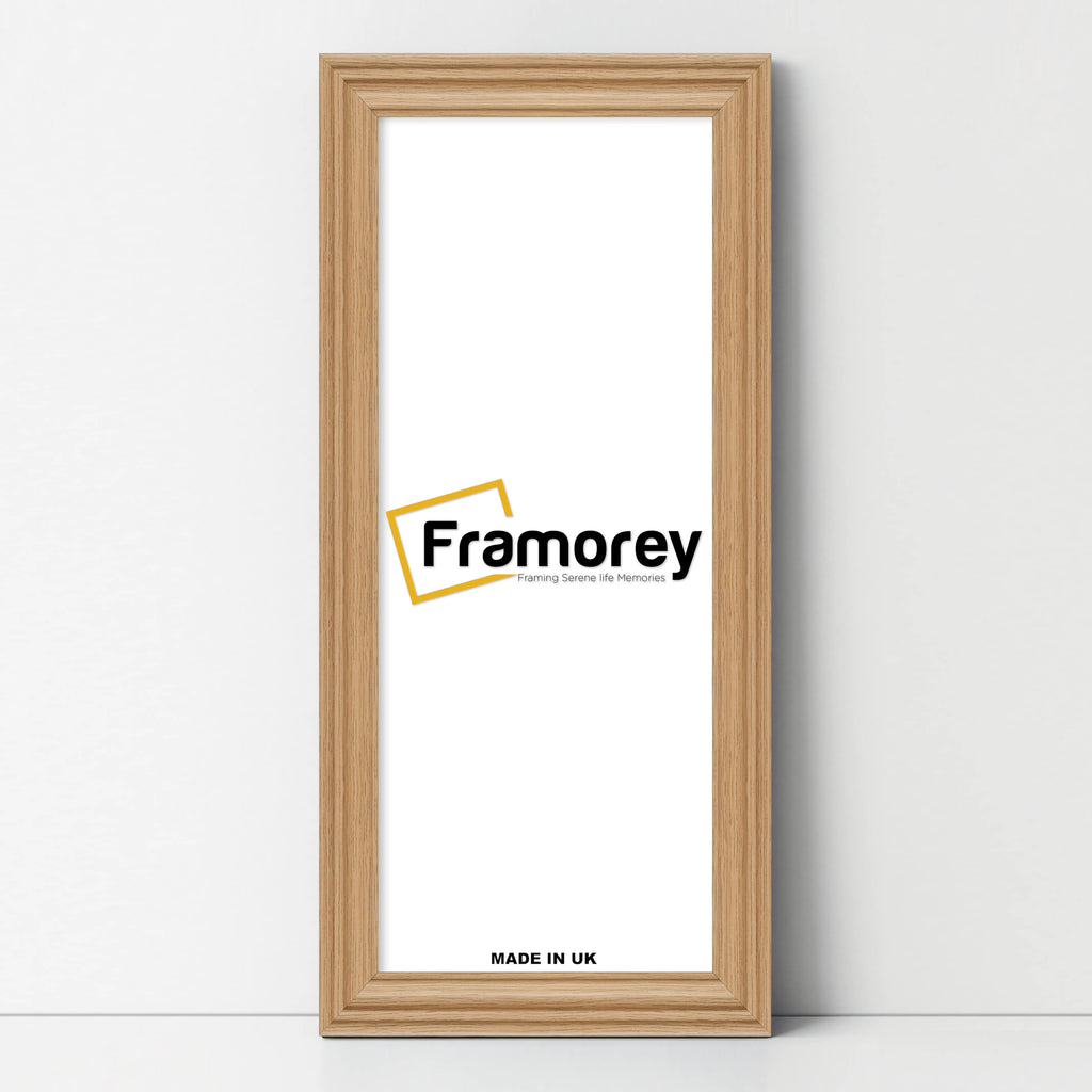 Swept Style Panoramic Oak Picture Frame Wall Décor Photo Frame