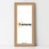 Swept Style Panoramic Oak Picture Frame Wall Décor Photo Frame