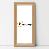 Swept Style Panoramic Oak Picture Frame Wall Décor Photo Frame