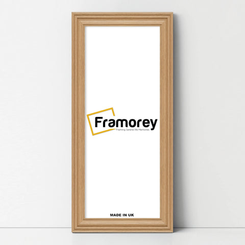 Swept Style Panoramic Oak Picture Frame Wall Décor Photo Frame