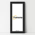 Swept Style Panoramic Black Picture Frame Wall Décor Photo Frame