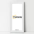 Swept Style Panoramic White Picture Frame Wall Décor Photo Frame