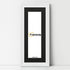 Swept Style Panoramic White Picture Frame Wall Décor Photo Frame With Black Mount