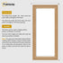 Swept Style Panoramic Oak Picture Frame Wall Décor Photo Frame