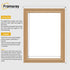 Swept Style Oak Picture Frame Wall Décor Photo Frame