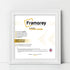 Swept Style Square Size White Picture Frame Wall Decor Photo Frame