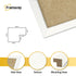 Thin Matt Panoramic White Picture Frame Poster Frames