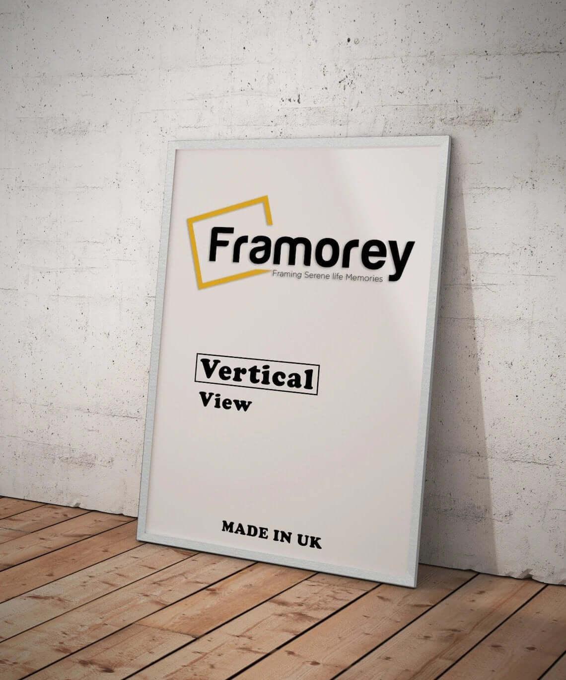 Grey Photo Frame Thin 2cm and 20mm